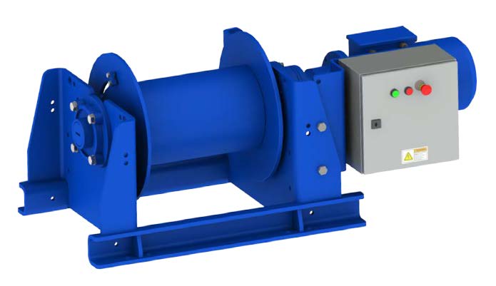 Industrial winches MT-EPI