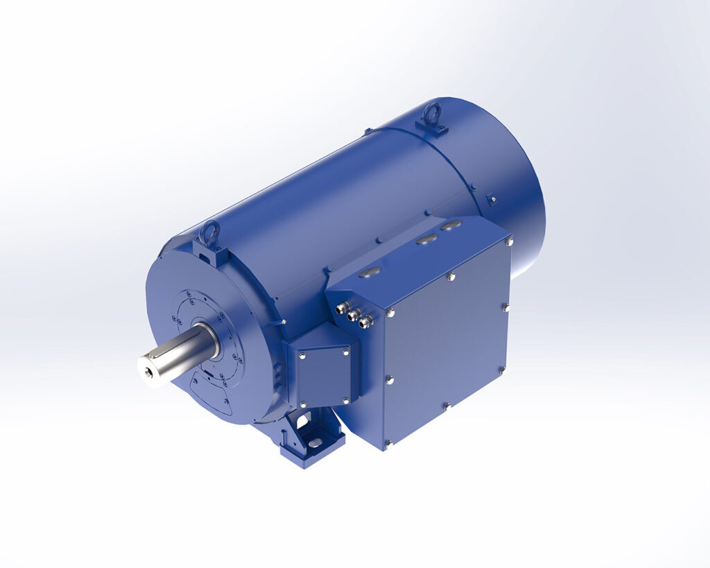 Permanent Magnet IP56 air-cooled motors up to 3200kW. Efficiency IE4